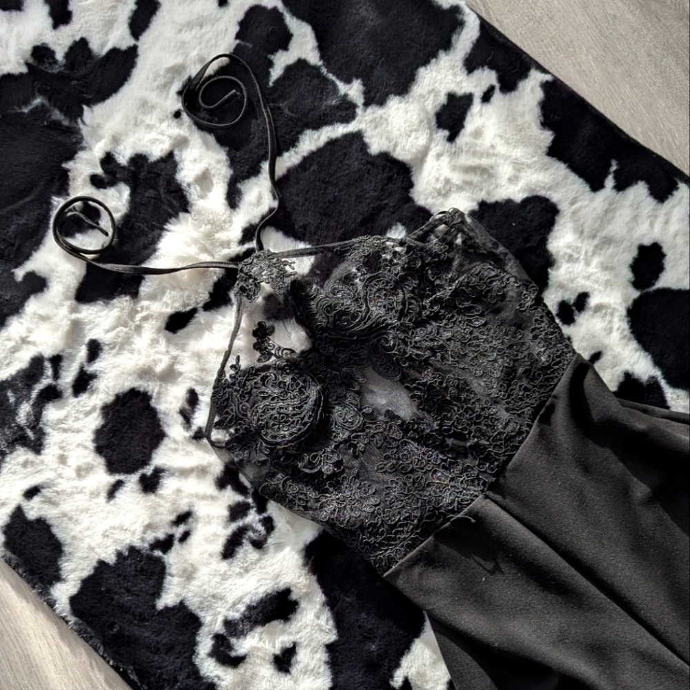 Sheer Lace Playsuit XS or S